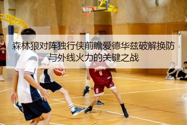森林狼对阵独行侠前瞻爱德华兹破解换防与外线火力的关键之战